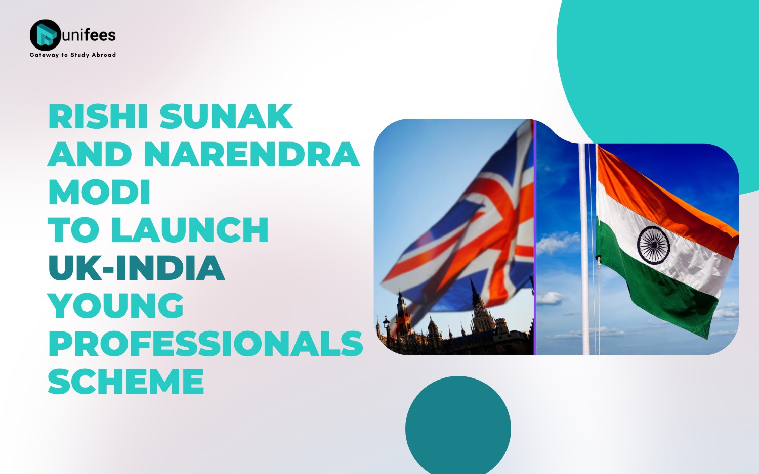 Rishi Sunak and Narendra Modi to launch UK-India Young Professionals Scheme