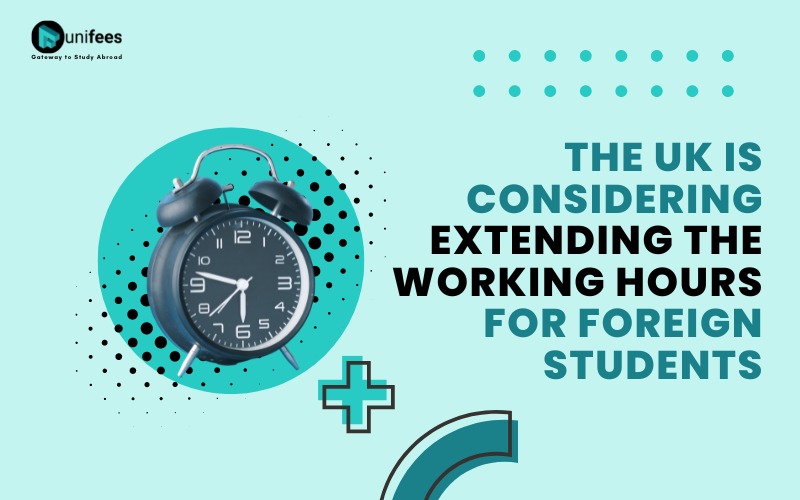 The UK is considering extending the working hours for foreign students.